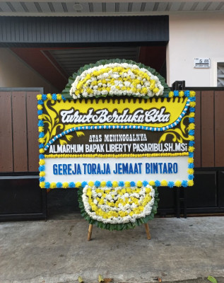 Papan Bunga Duka di Donomulyo