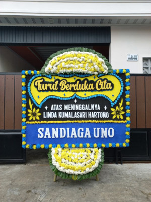 Papan Bunga Duka di Donomulyo